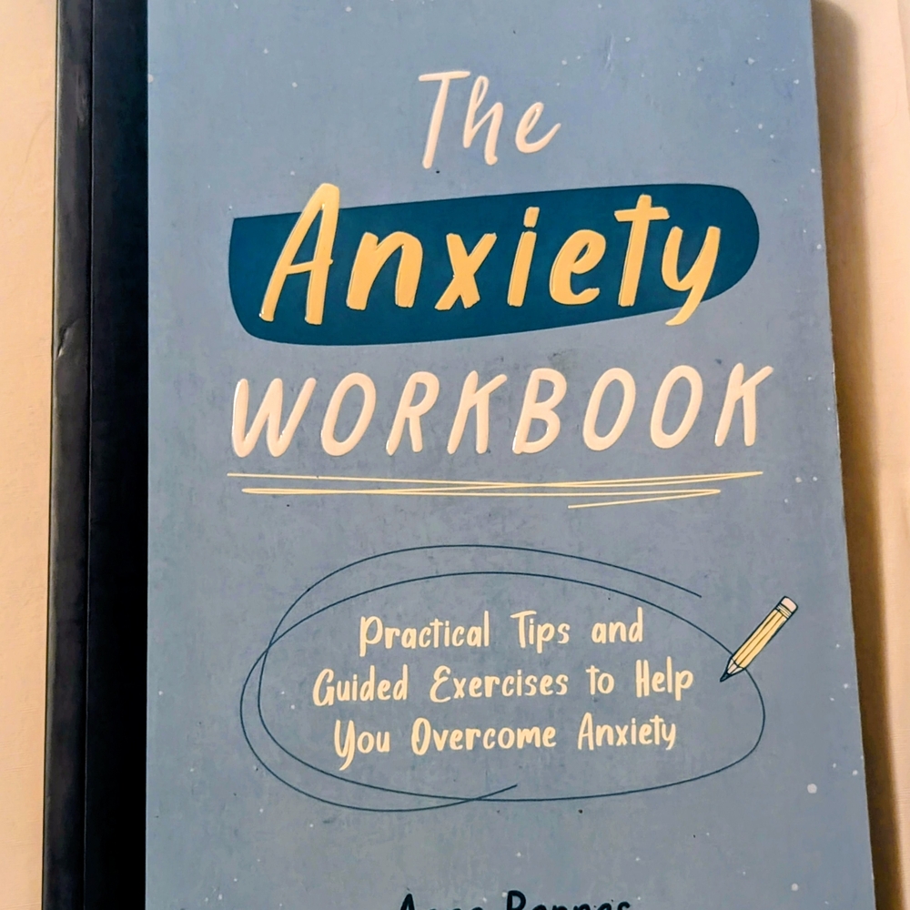 The Anxiety Workbook - Blue Guided Journal